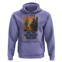 Funny Portland Frog Protest Hoodie Only You Can Prevent Fascism Gift - Wonder Print Shop