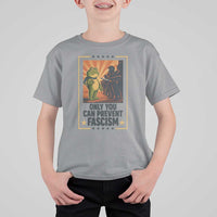 Funny Portland Frog Protest T Shirt For Kid Only You Can Prevent Fascism Gift - Wonder Print Shop