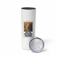 Funny Portland Frog Protest Skinny Tumbler Only You Can Prevent Fascism Gift - Wonder Print Shop