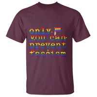 Funny LGBT Activist T Shirt Only You Can Prevent Fascism Protest Gift - Wonder Print Shop