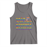 Funny LGBT Activist Tank Top Only You Can Prevent Fascism Protest Gift - Wonder Print Shop