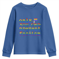 Funny LGBT Activist Youth Sweatshirt Only You Can Prevent Fascism Protest Gift - Wonder Print Shop