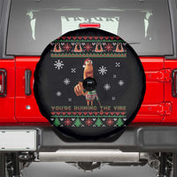 Funny Marcus The Worm You Are Ruining The Vibe Spare Tire Cover Ugly Christmas Gift - Wonder Print Shop