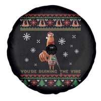 Funny Marcus The Worm You Are Ruining The Vibe Spare Tire Cover Ugly Christmas Gift - Wonder Print Shop