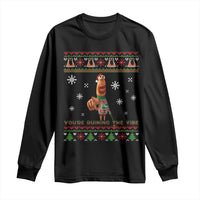 Funny Marcus The Worm You Are Ruining The Vibe Long Sleeve Shirt Ugly Christmas Gift - Wonder Print Shop