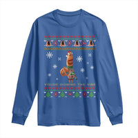 Funny Marcus The Worm You Are Ruining The Vibe Long Sleeve Shirt Ugly Christmas Gift - Wonder Print Shop