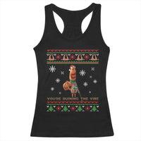 Funny Marcus The Worm You Are Ruining The Vibe Racerback Tank Top Ugly Christmas Gift - Wonder Print Shop