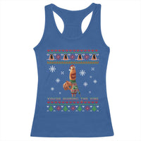 Funny Marcus The Worm You Are Ruining The Vibe Racerback Tank Top Ugly Christmas Gift - Wonder Print Shop