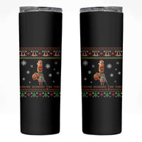 Funny Marcus The Worm You Are Ruining The Vibe Skinny Tumbler Ugly Christmas Gift - Wonder Print Shop