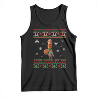 Funny Marcus The Worm You Are Ruining The Vibe Tank Top Ugly Christmas Gift - Wonder Print Shop