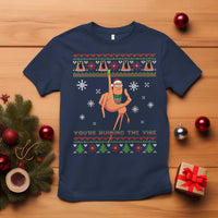 You Are Ruining The Vibe T Shirt Ugly Christmas Marcus The Worm Meme Gift - Wonder Print Shop