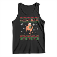 You Are Ruining The Vibe Tank Top Ugly Christmas Marcus The Worm Meme Gift - Wonder Print Shop