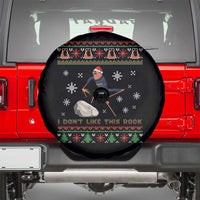 Funny Marcus The Worm Meme Spare Tire Cover I Do Not Like This Rock Ugly Christmas Gift - Wonder Print Shop