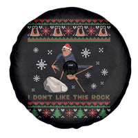 Funny Marcus The Worm Meme Spare Tire Cover I Do Not Like This Rock Ugly Christmas Gift - Wonder Print Shop