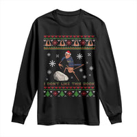 Funny Marcus The Worm Meme Long Sleeve Shirt I Do Not Like This Rock Ugly Christmas Gift - Wonder Print Shop