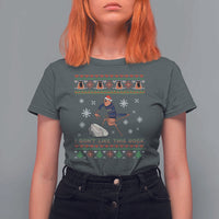 Funny Marcus The Worm Meme T Shirt For Women I Do Not Like This Rock Ugly Christmas Gift - Wonder Print Shop