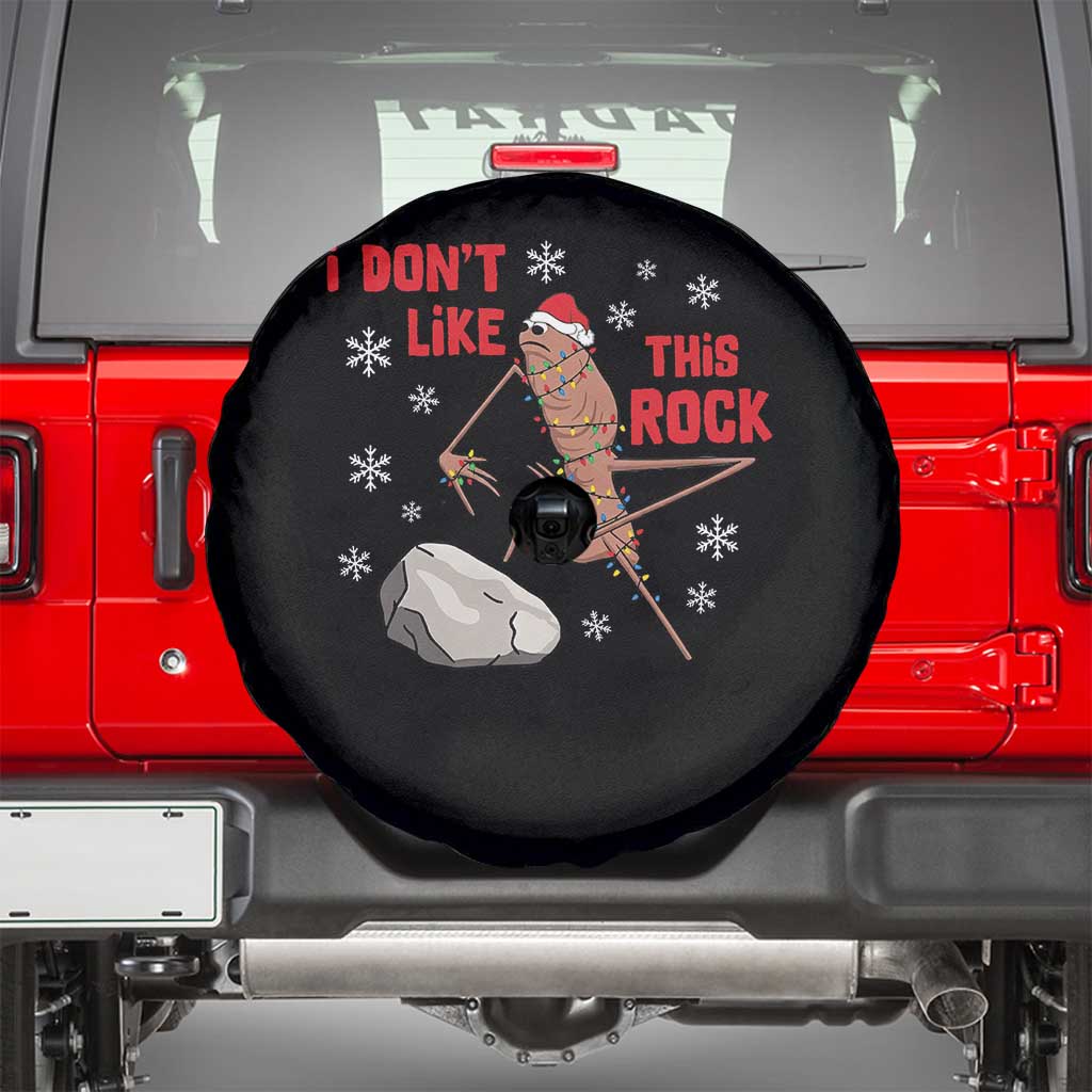 I Do Not Like This Rock Spare Tire Cover Christmas Marcus The Worm Meme Gift - Wonder Print Shop