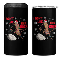 I Do Not Like This Rock 4 in 1 Can Cooler Tumbler Christmas Marcus The Worm Meme Gift - Wonder Print Shop