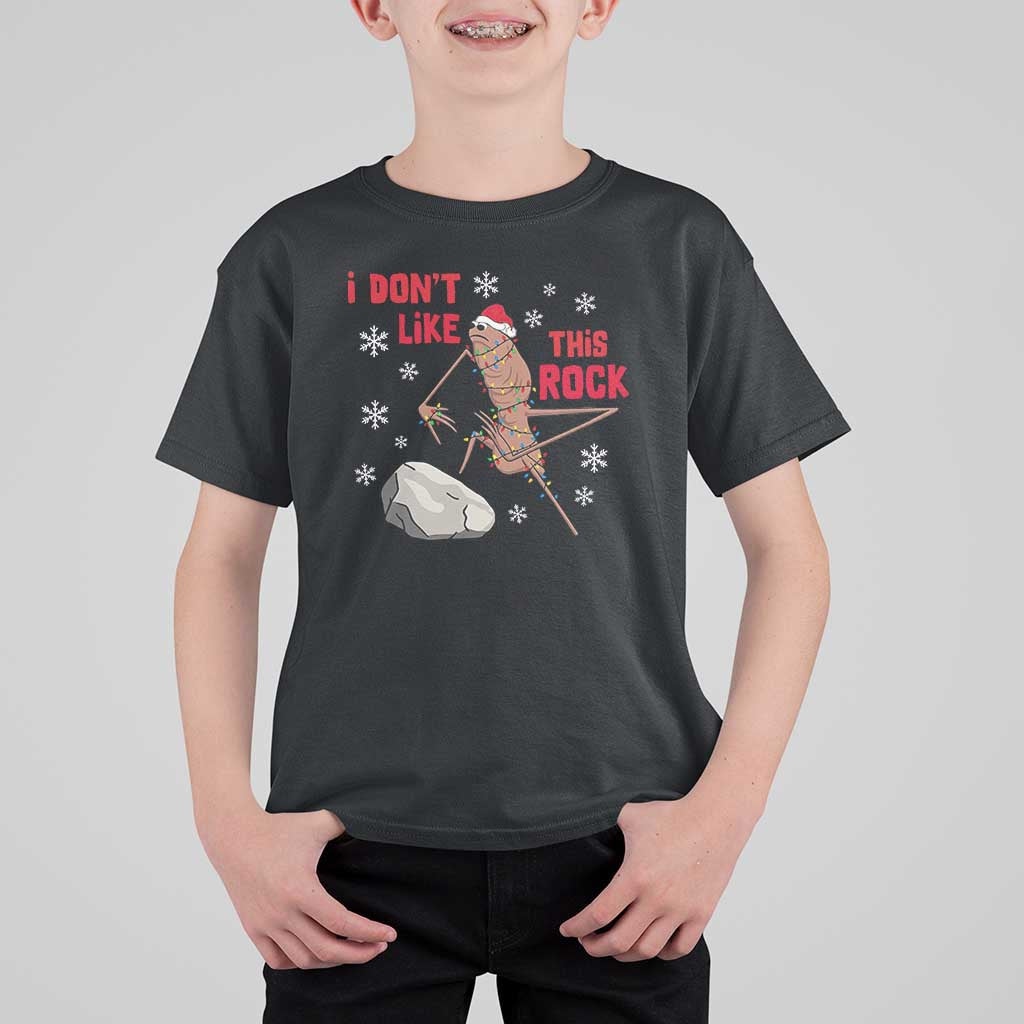 I Do Not Like This Rock T Shirt For Kid Christmas Marcus The Worm Meme Gift - Wonder Print Shop