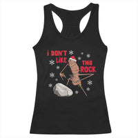 I Do Not Like This Rock Racerback Tank Top Christmas Marcus The Worm Meme Gift - Wonder Print Shop