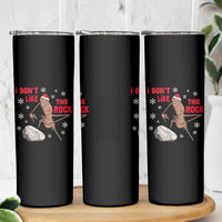 I Do Not Like This Rock Skinny Tumbler Christmas Marcus The Worm Meme Gift - Wonder Print Shop