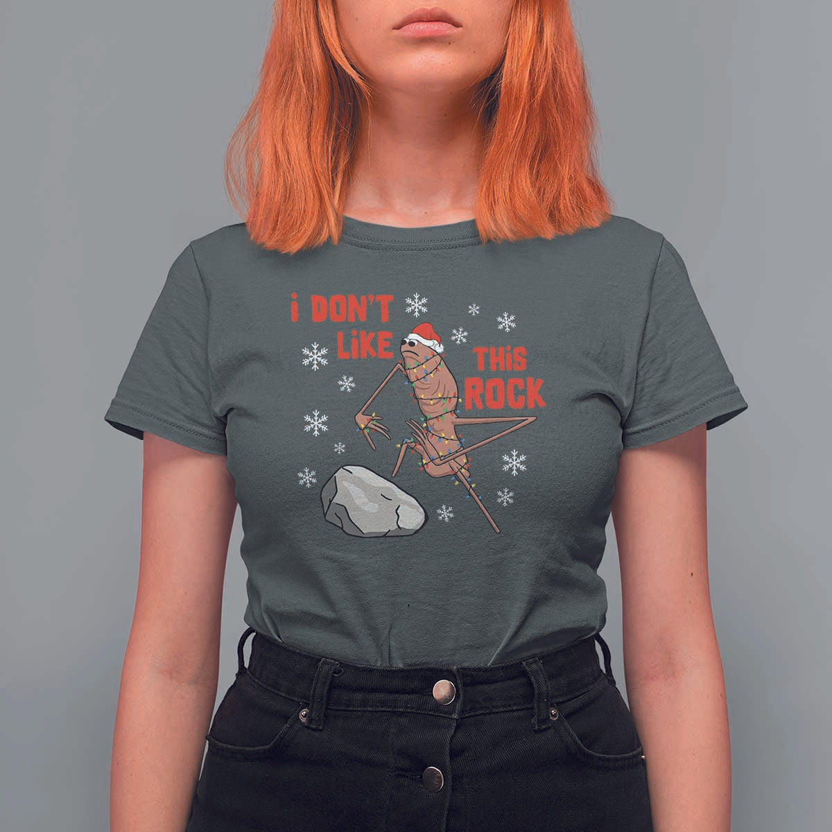 I Do Not Like This Rock T Shirt For Women Christmas Marcus The Worm Meme Gift - Wonder Print Shop