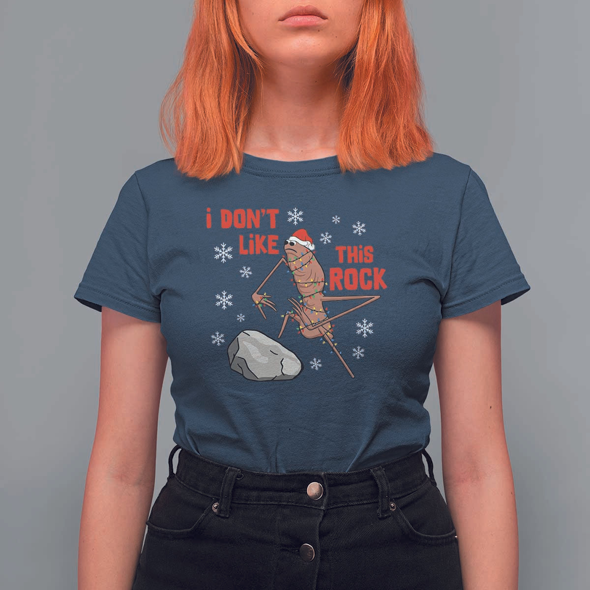 I Do Not Like This Rock T Shirt For Women Christmas Marcus The Worm Meme Gift - Wonder Print Shop