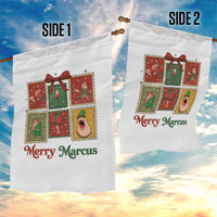 Christmas Marcus The Worm Meme Garden Flag Funny Merry Marcus Gift - Wonder Print Shop