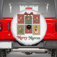 Christmas Marcus The Worm Meme Spare Tire Cover Funny Merry Marcus Gift - Wonder Print Shop