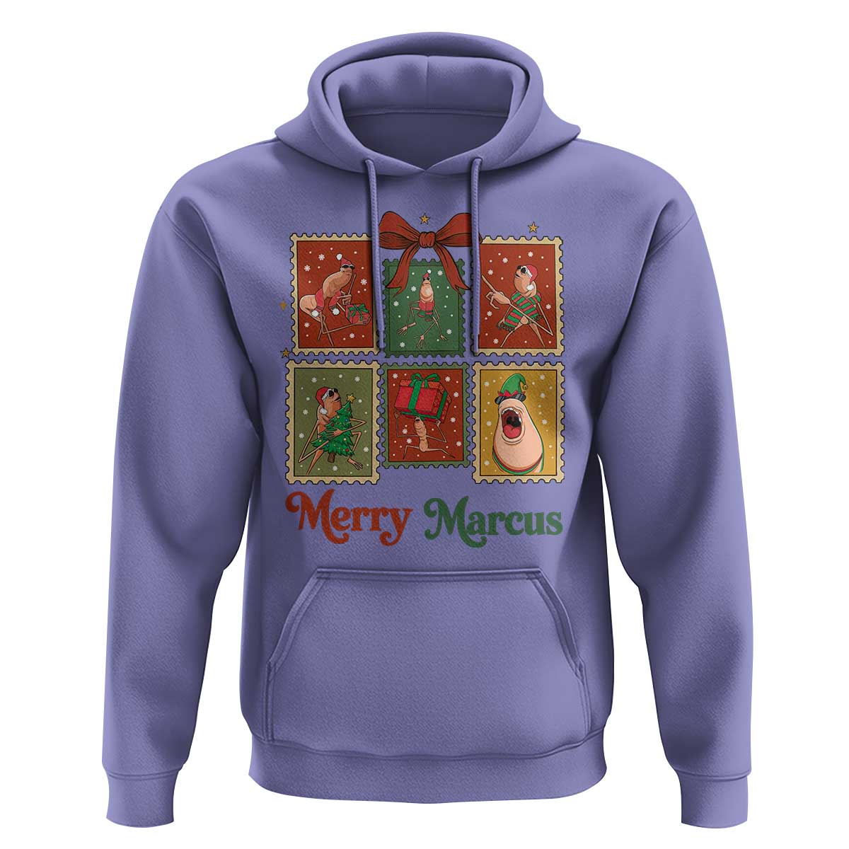 Christmas Marcus The Worm Meme Hoodie Funny Merry Marcus Gift - Wonder Print Shop