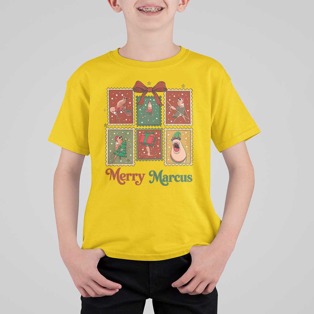 Christmas Marcus The Worm Meme T Shirt For Kid Funny Merry Marcus Gift - Wonder Print Shop