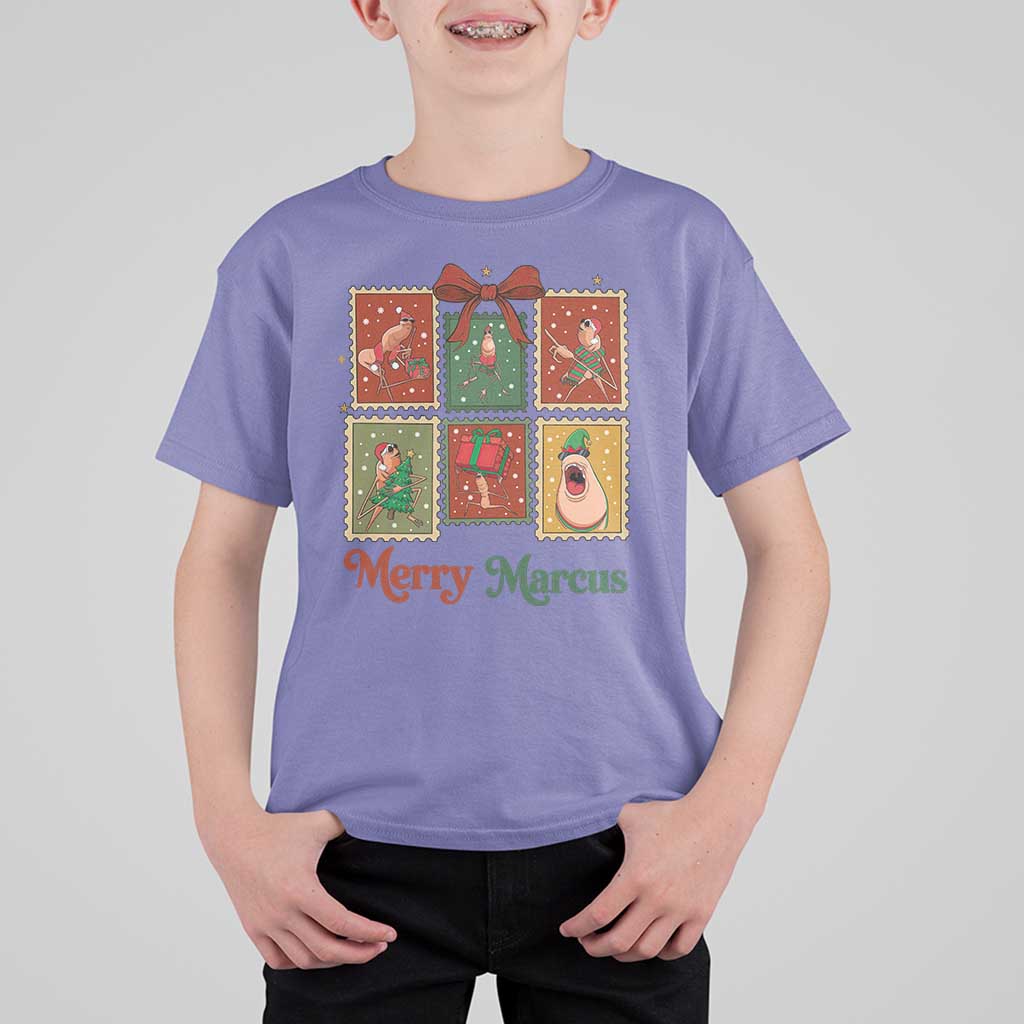 Christmas Marcus The Worm Meme T Shirt For Kid Funny Merry Marcus Gift - Wonder Print Shop