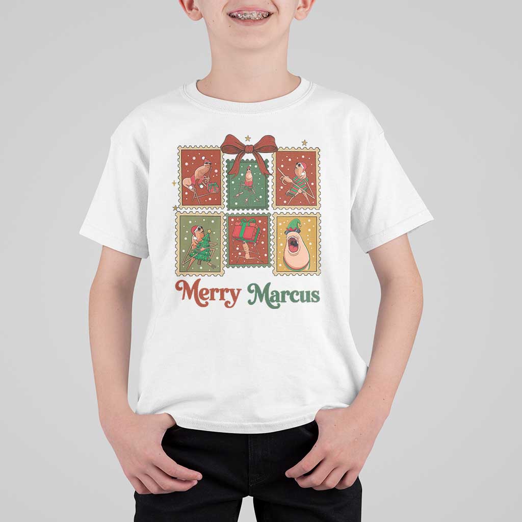 Christmas Marcus The Worm Meme T Shirt For Kid Funny Merry Marcus Gift - Wonder Print Shop