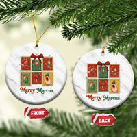 Christmas Marcus The Worm Meme Ceramic Ornament Funny Merry Marcus Gift - Wonder Print Shop