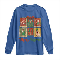 Christmas Marcus The Worm Meme Long Sleeve Shirt Funny Merry Marcus Gift - Wonder Print Shop
