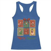 Christmas Marcus The Worm Meme Racerback Tank Top Funny Merry Marcus Gift - Wonder Print Shop