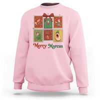 Christmas Marcus The Worm Meme Sweatshirt Funny Merry Marcus Gift - Wonder Print Shop