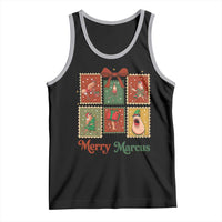 Christmas Marcus The Worm Meme Tank Top Funny Merry Marcus Gift - Wonder Print Shop