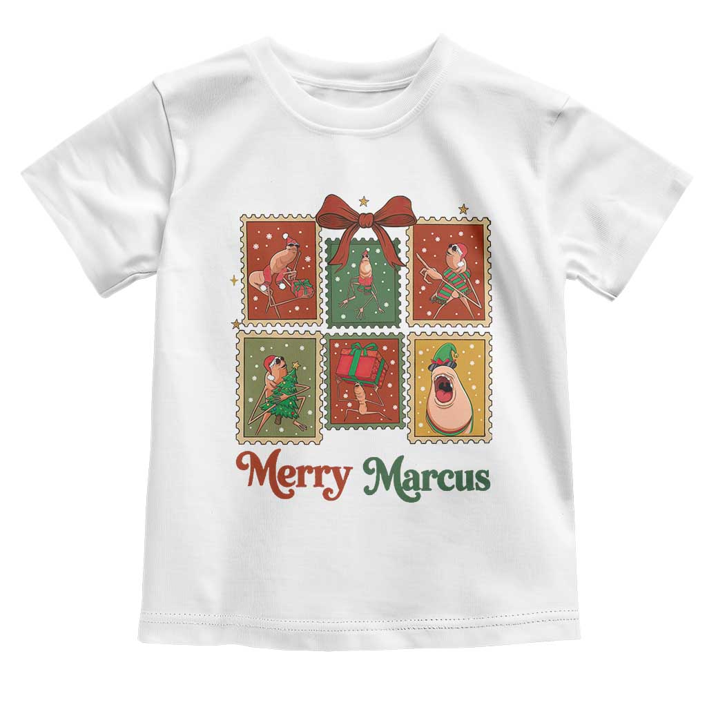 Christmas Marcus The Worm Meme Toddler T Shirt Funny Merry Marcus Gift - Wonder Print Shop