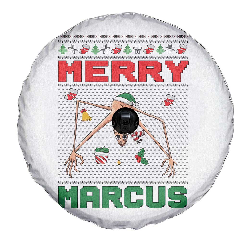 Marcus The Worm Meme Merry Marcus Spare Tire Cover Funny Ugly Christmas Gift - Wonder Print Shop