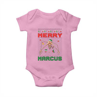 Marcus The Worm Meme Merry Marcus Baby Onesie Funny Ugly Christmas Gift - Wonder Print Shop