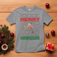 Marcus The Worm Meme Merry Marcus T Shirt Funny Ugly Christmas Gift - Wonder Print Shop