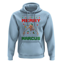 Marcus The Worm Meme Merry Marcus Hoodie Funny Ugly Christmas Gift - Wonder Print Shop