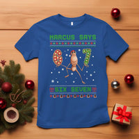 Marcus Says Six Seven Meme Christmas Ugly Sweater T Shirt Trendy Tiktok Gift - Wonder Print Shop
