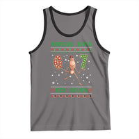 Marcus Says Six Seven Meme Christmas Ugly Sweater Tank Top Trendy Tiktok Gift - Wonder Print Shop