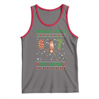 Marcus Says Six Seven Meme Christmas Ugly Sweater Tank Top Trendy Tiktok Gift - Wonder Print Shop