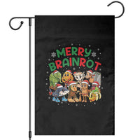 Gen Z Italian Merry Brainrot Christmas Garden Flag Meme Holiday Gift - Wonder Print Shop