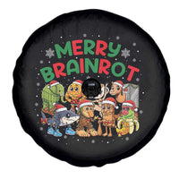 Gen Z Italian Merry Brainrot Christmas Spare Tire Cover Meme Holiday Gift - Wonder Print Shop