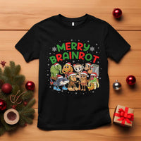 Gen Z Italian Merry Brainrot Christmas T Shirt Meme Holiday Gift - Wonder Print Shop