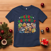 Gen Z Italian Merry Brainrot Christmas T Shirt Meme Holiday Gift - Wonder Print Shop